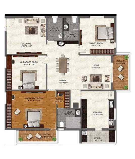 Ira-Miracle-Kollur-Floor-Plan-1-3BHK