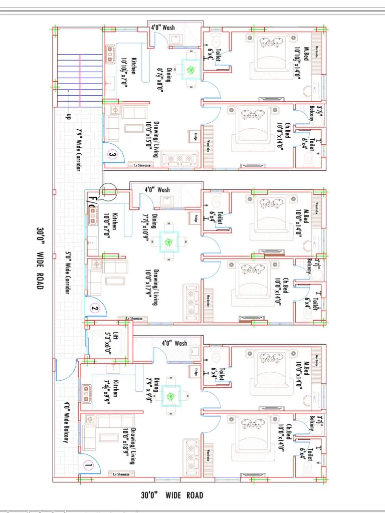 Jaswitha-cyber-connect-kondapur-Floorplan