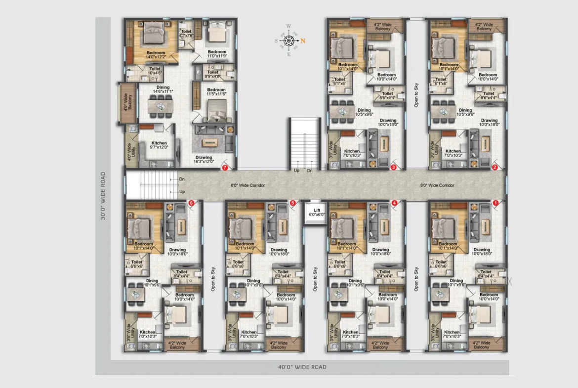 Greater-Infra-Miyapur-Master-Floor-Plan