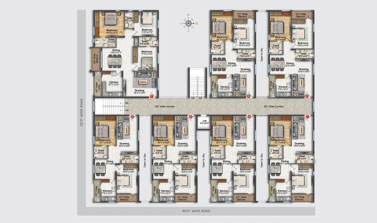 Greater-Infra-Miyapur-Master-Floor-Plan