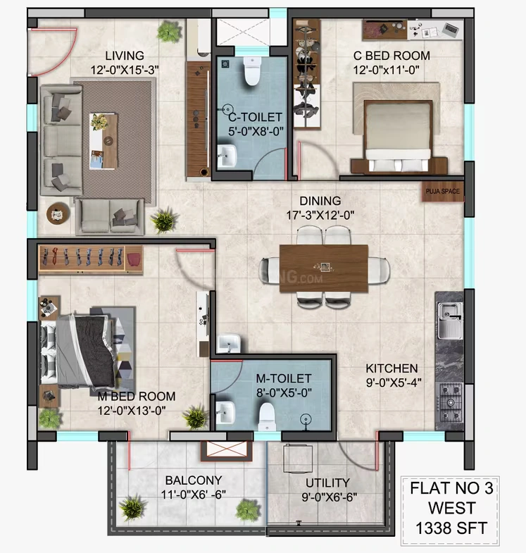 AAKRITI-MIRO-TELLAPUR-FLOOR-PLAN-WEST-1338