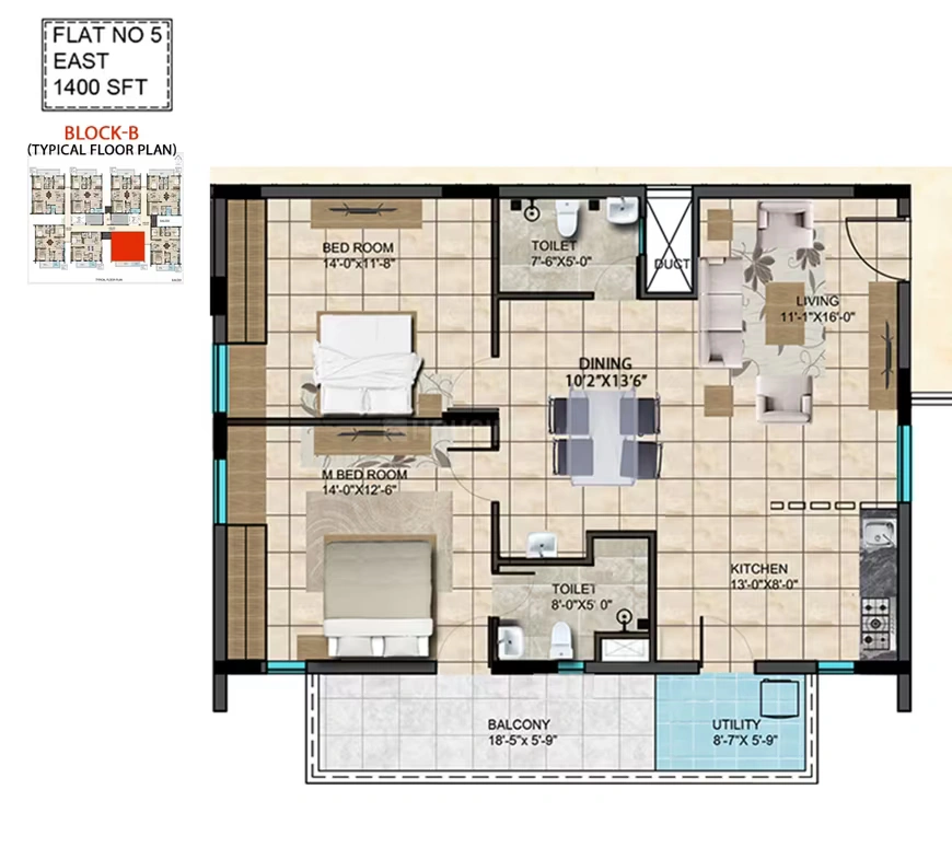 AAKRITI-MIRO-TELLAPUR-FLOOR-PLAN-EAST-1400