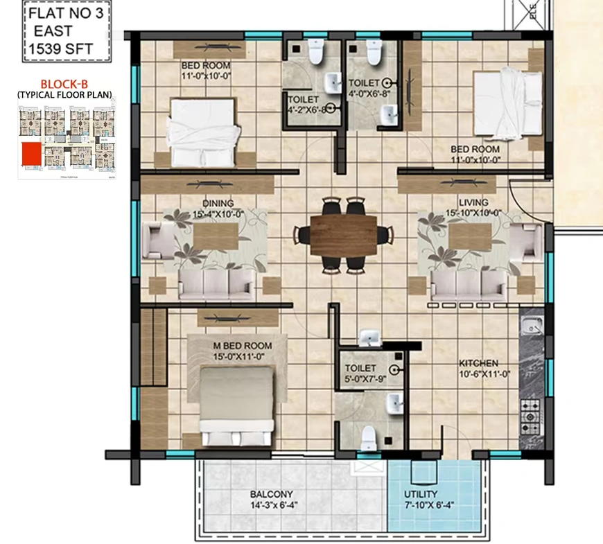 AAKRITI-MIRO-TELLAPUR-FLOOR-PLAN-EAST-1539