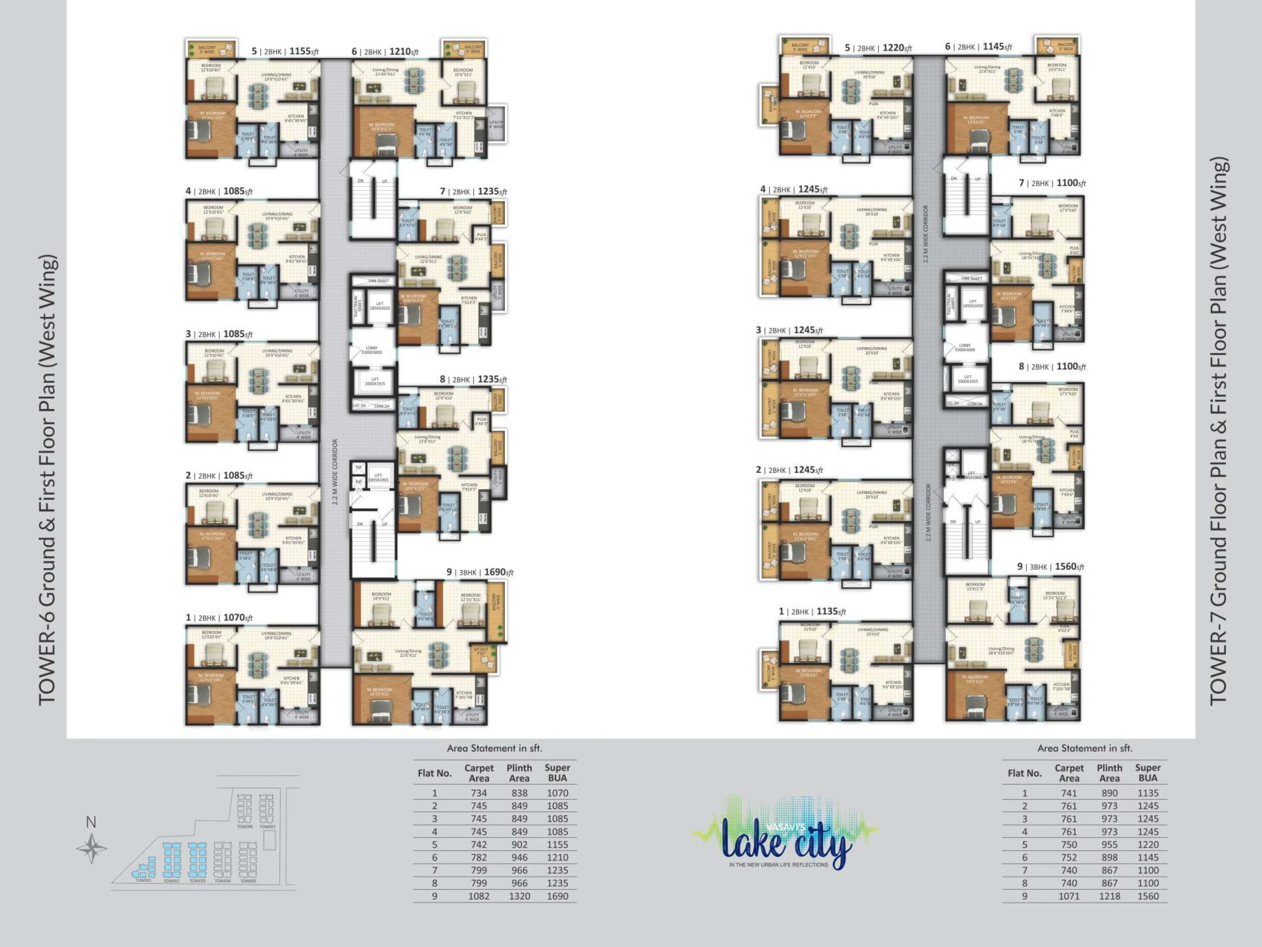 vasavi-lakecity-hafeezpet-floor-plan-west-wing